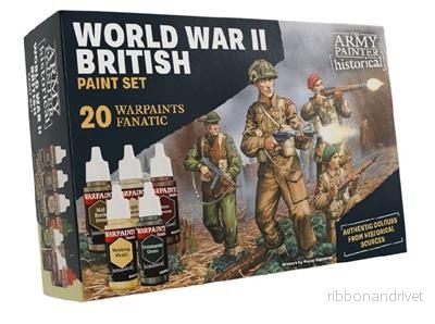The Army Painter – Warpaints Historiska WWII Brittiska Färgset