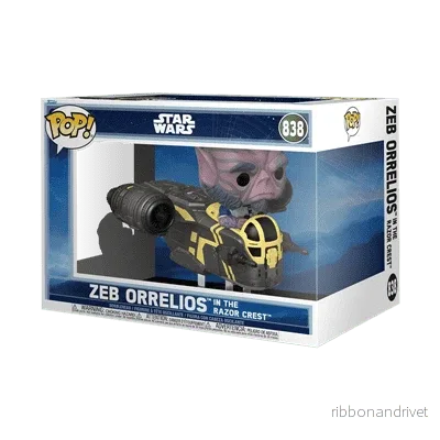 Funko POP Rides DLX: Zeb Orrelios i Razor Crest