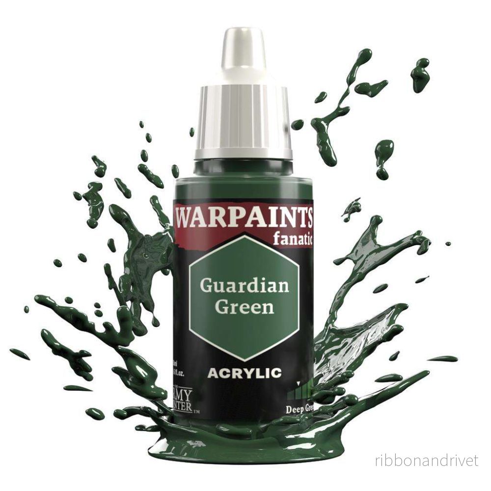 The Army Painter – Warpaints Fanatic: Guardian Green The Army Painter – Warpaints Fanatic: Guardian Green