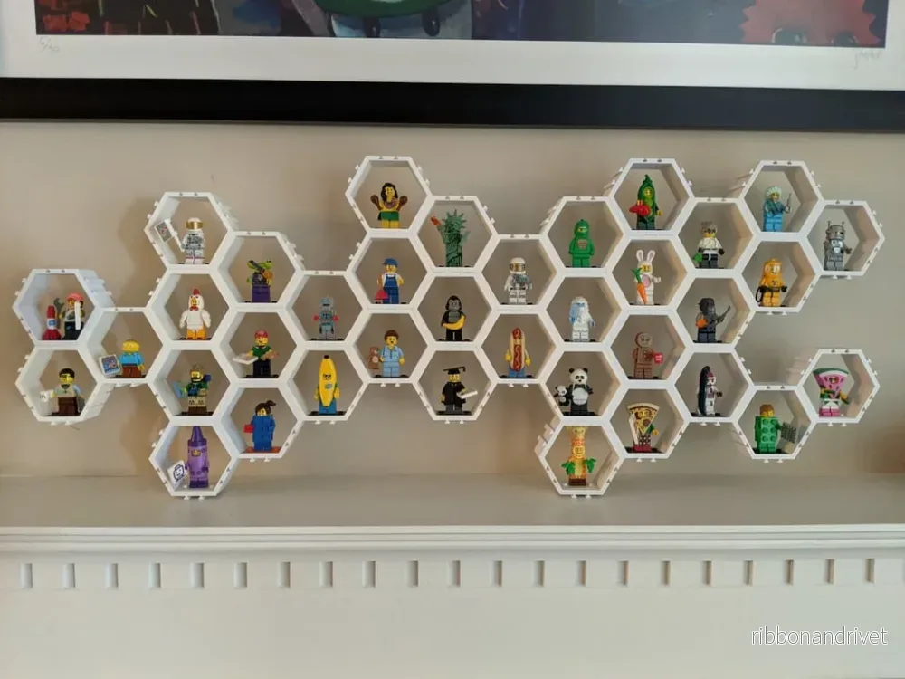 Hexagon Minifigure Display System - Bild 2