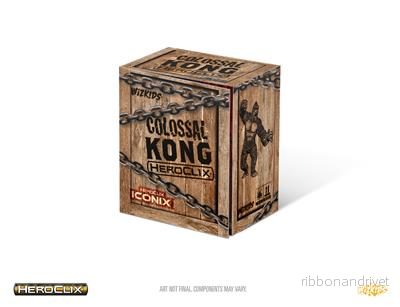 WizKids HeroClix Iconix: Colossal Kong WizKids HeroClix Iconix: Colossal Kong