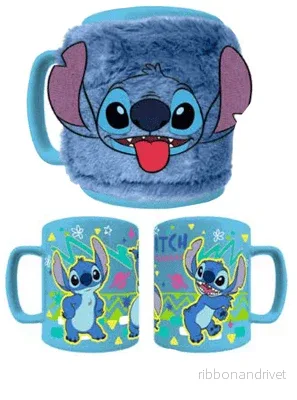 Lilo & Stitch (Stitch Face) Fuzzy Mug Lilo & Stitch (Stitch Face) Fuzzy Mug