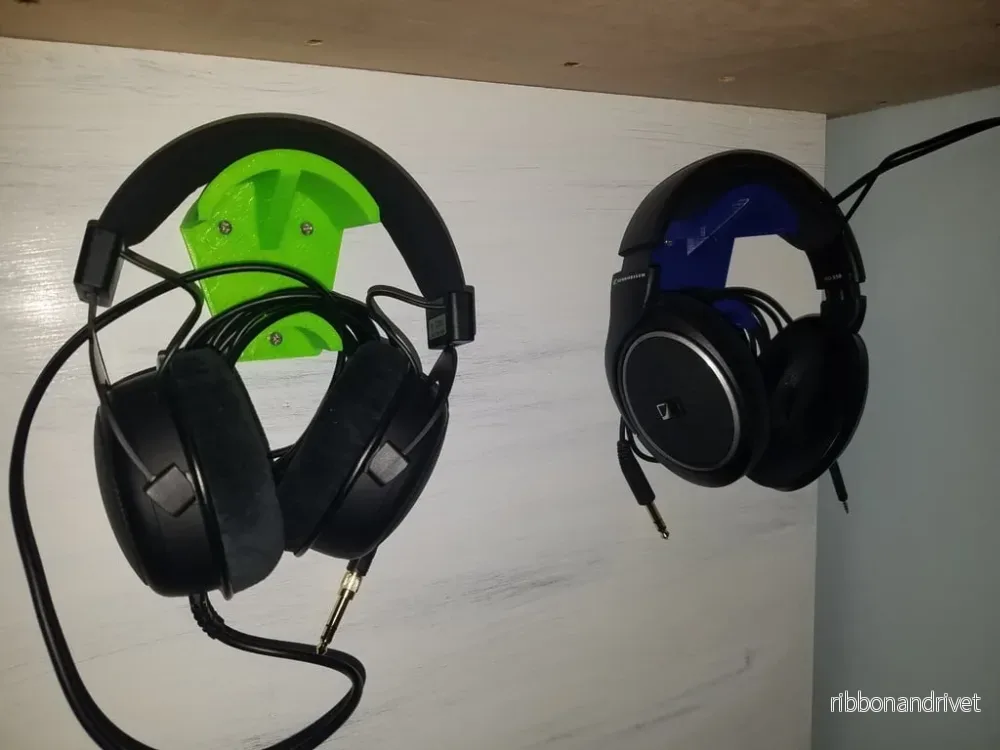 Hörlurshållare med integrerad sladdförvaring - Bild 3