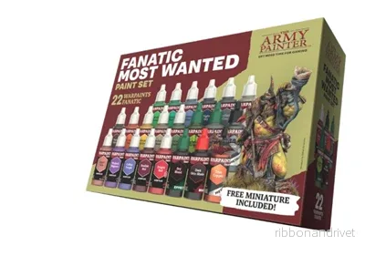 The Army Painter – Warpaints Fanatic: Most Wanted Paint Set