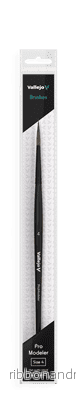 Vallejo Pro Modeler Rund Pensel No. 4 i Naturligt Hår - Bild 2