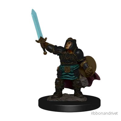 D&D Icons of the Realms Premium Figurer: Dvärg Paladin Kvinna D&D Icons of the Realms Premium Figurer: Dvärg Paladin Kvinna