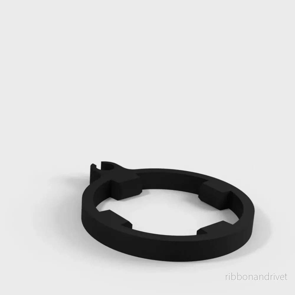Flexibelt webbkamerafäste för Octolapse med låsringar och kabelhantering - Bild 3