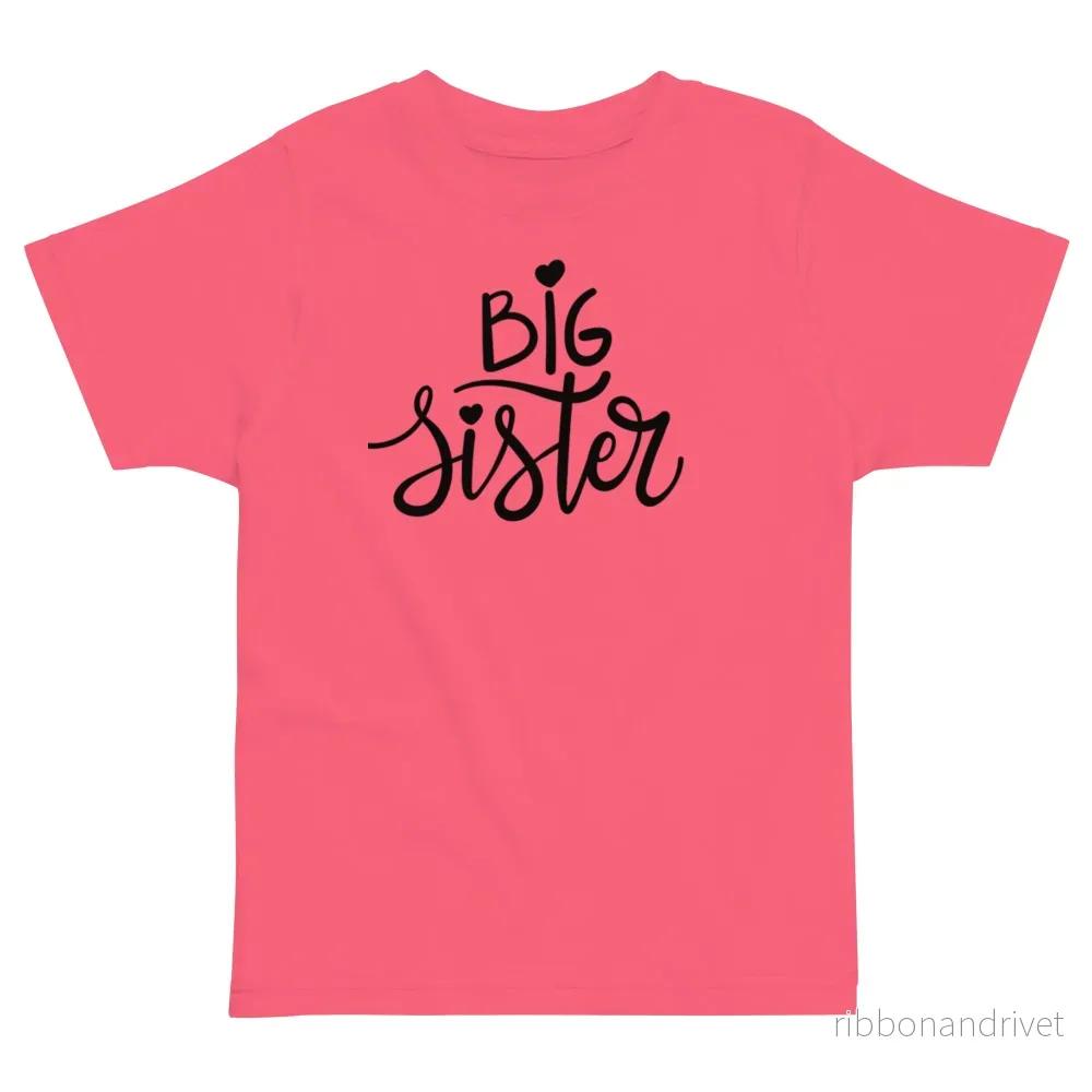 Big Sister T-shirt - Handwriting - Bild 2