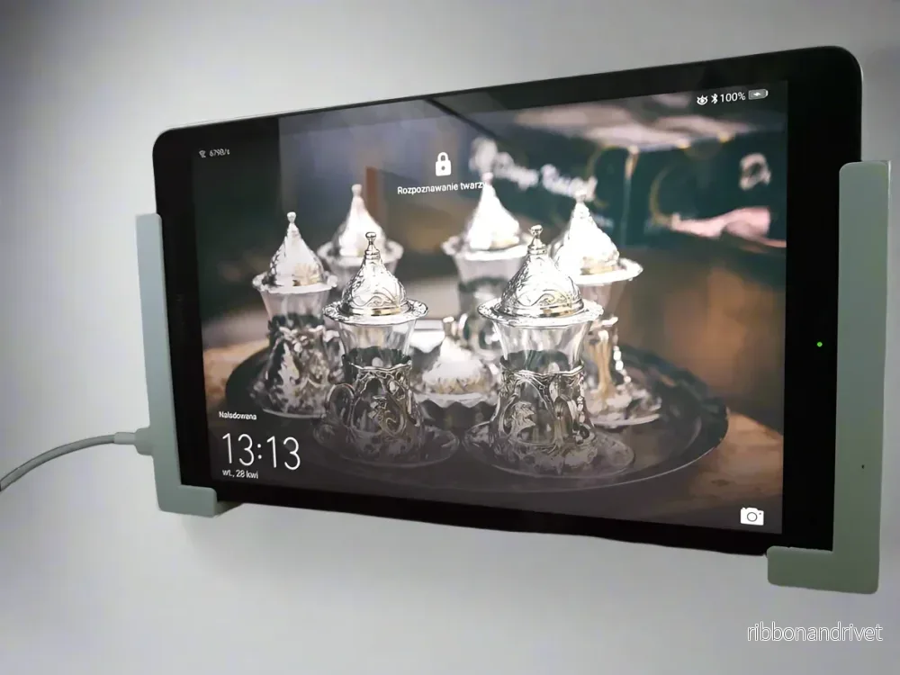 Huawei MediaPad M5 Väggmonteringshållare (Huawei MediaPad M5 Lite surfplatta)