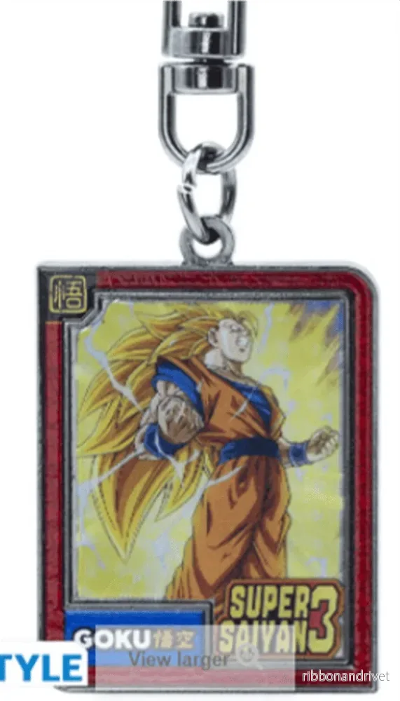 Dragon Ball Z – Lenticular Keychain – Goku Super Saiyan 3 Dragon Ball Z – Lenticular Keychain – Goku Super Saiyan 3