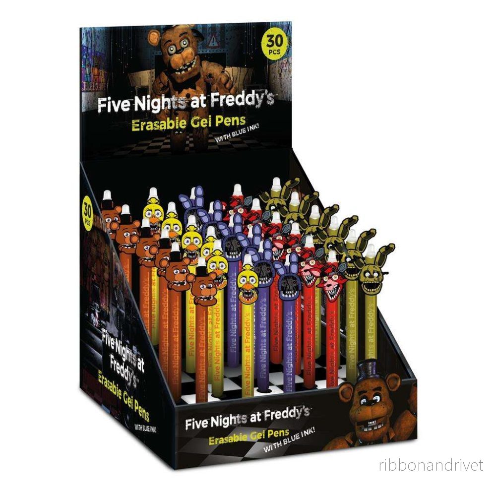 Five Nights At Freddy’s – suddbara gelpennor – Decayed (display med 30) Five Nights At Freddy’s – suddbara gelpennor – Decayed (display med 30)