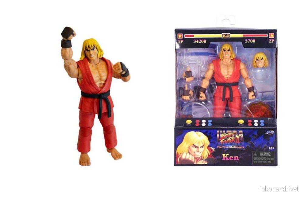 Street Fighter II – Actionfigur – Ken Street Fighter II – Actionfigur – Ken