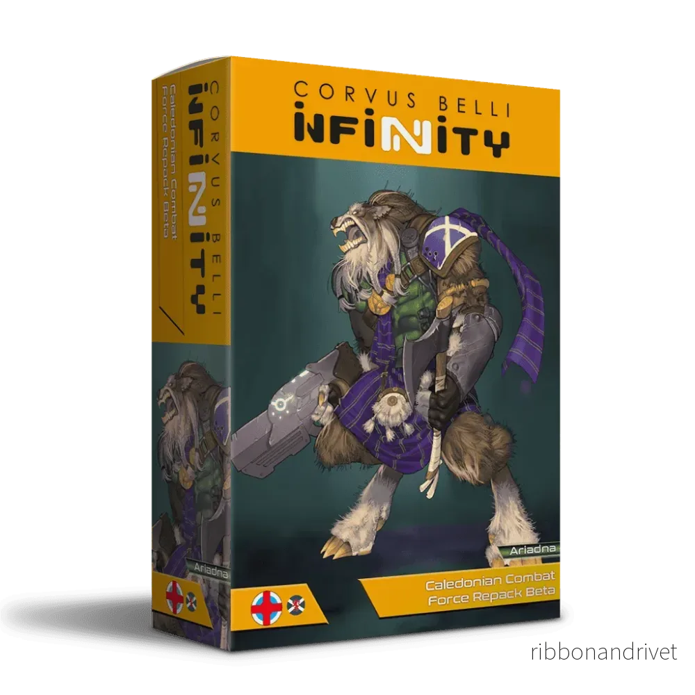 Infinity Caledonian Combat Force Repack Beta – Brädspelsutvidgning