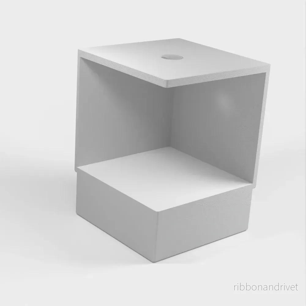 Hållare för IKEA LACK bordsbensförlängare / staplare