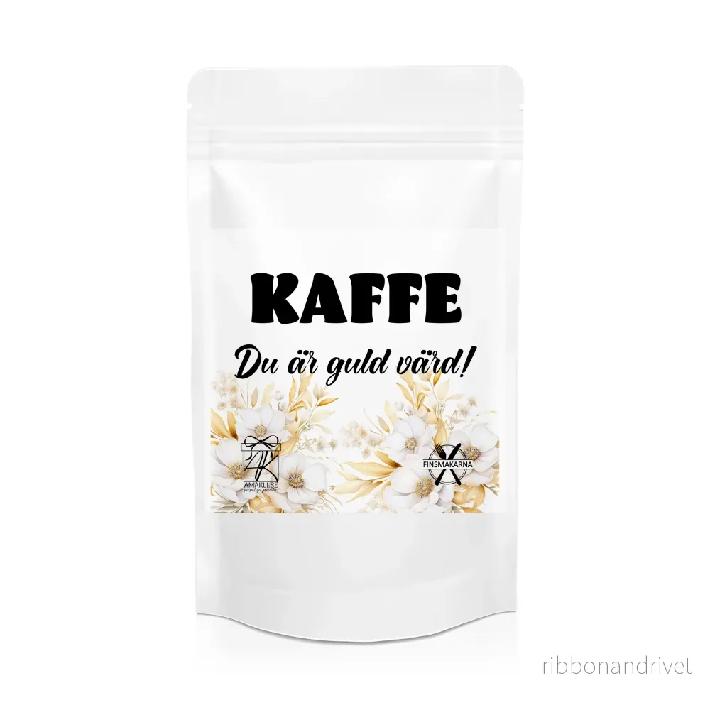 Du är guld värd | Amakli Kaffe/Te
