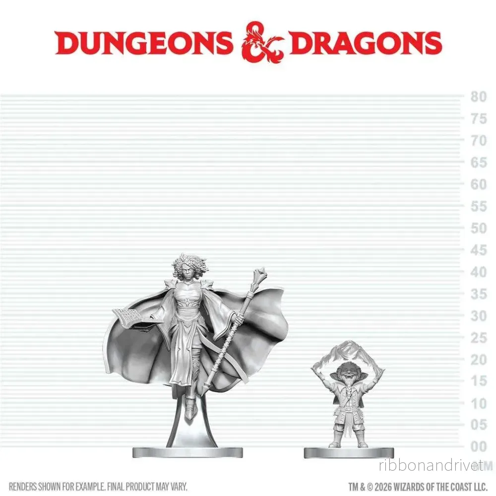 D&D Nolzur’s Marvelous Miniatures: Gnome Warlock & Aasimar Wizard – EN D&D Nolzur’s Marvelous Miniatures: Gnome Warlock & Aasimar Wizard – EN