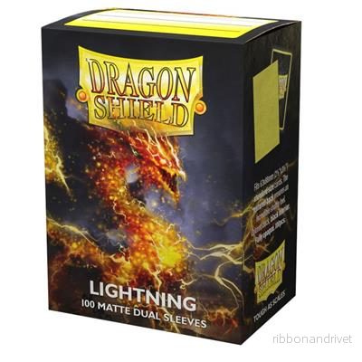 Dragon Shield Dual Matte Sleeves – Lightning ’Ailia’ (100 Sleeves)