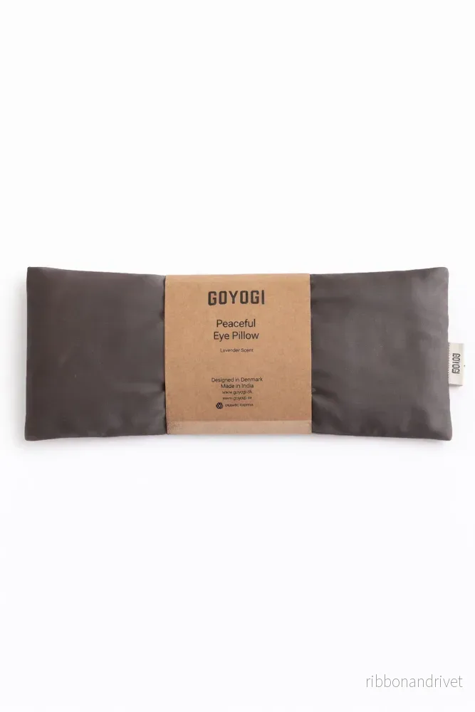 Peaceful Eye Pillow – Dark Grey Peaceful Eye Pillow – Dark Grey