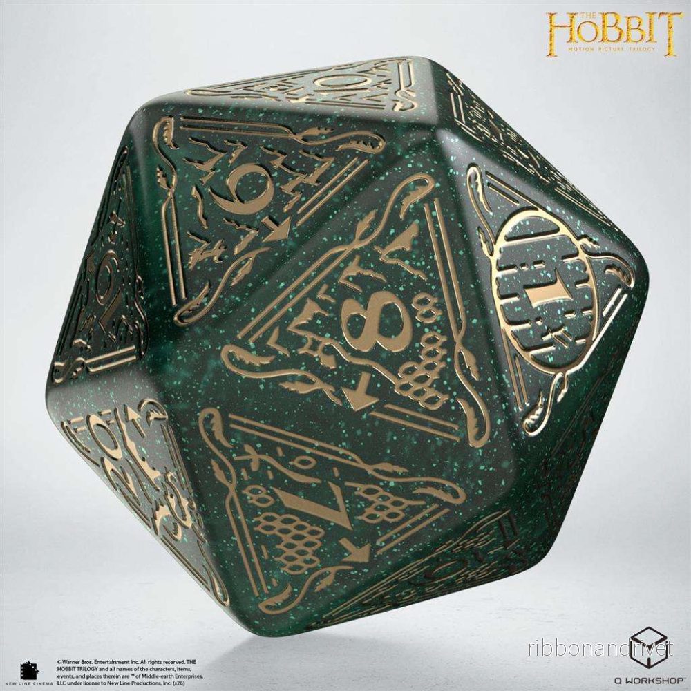The Hobbit Spindown D20 – Verdant TCG Jumbo Die The Hobbit Spindown D20 – Verdant TCG Jumbo Die