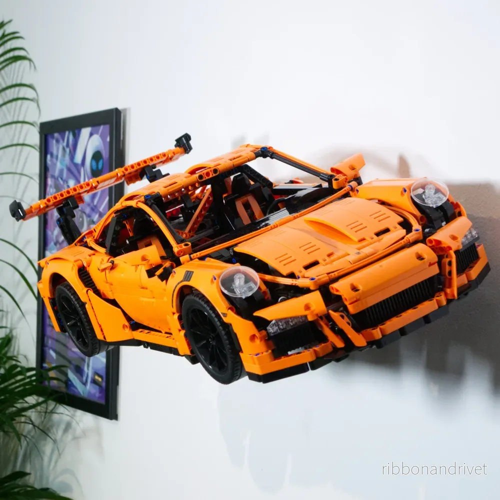 Väggfäste för Technic Porsche 911 GT3 RS
