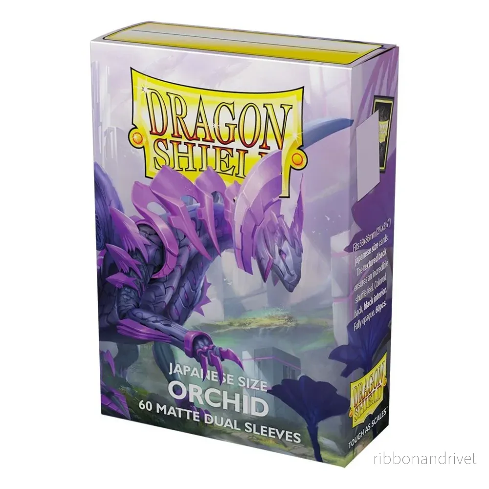 Dragon Shield Japansk Storlek Dual Matte Ärmar – Orchid ’Emme’ (60 Ärmar) Dragon Shield Japansk Storlek Dual Matte Ärmar – Orchid ’Emme’ (60 Ärmar)
