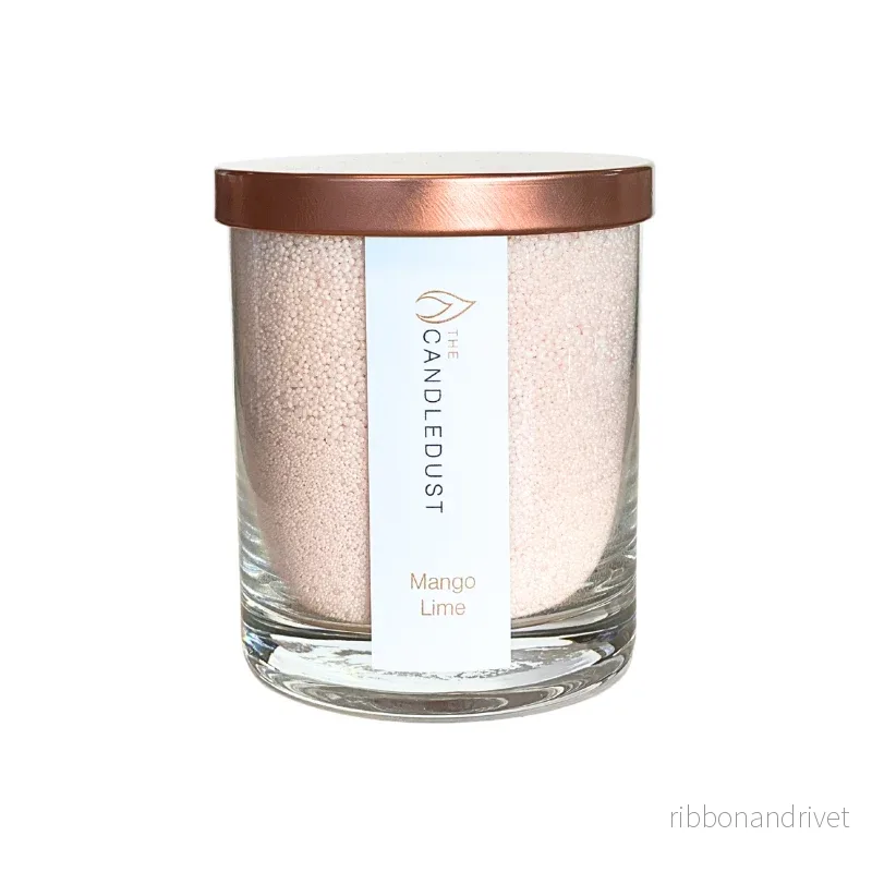 Doftande Pulverljus i Glas – Mango Lime 160g brinntid ca 30 timmar Doftande Pulverljus i Glas – Mango Lime 160g brinntid ca 30 timmar
