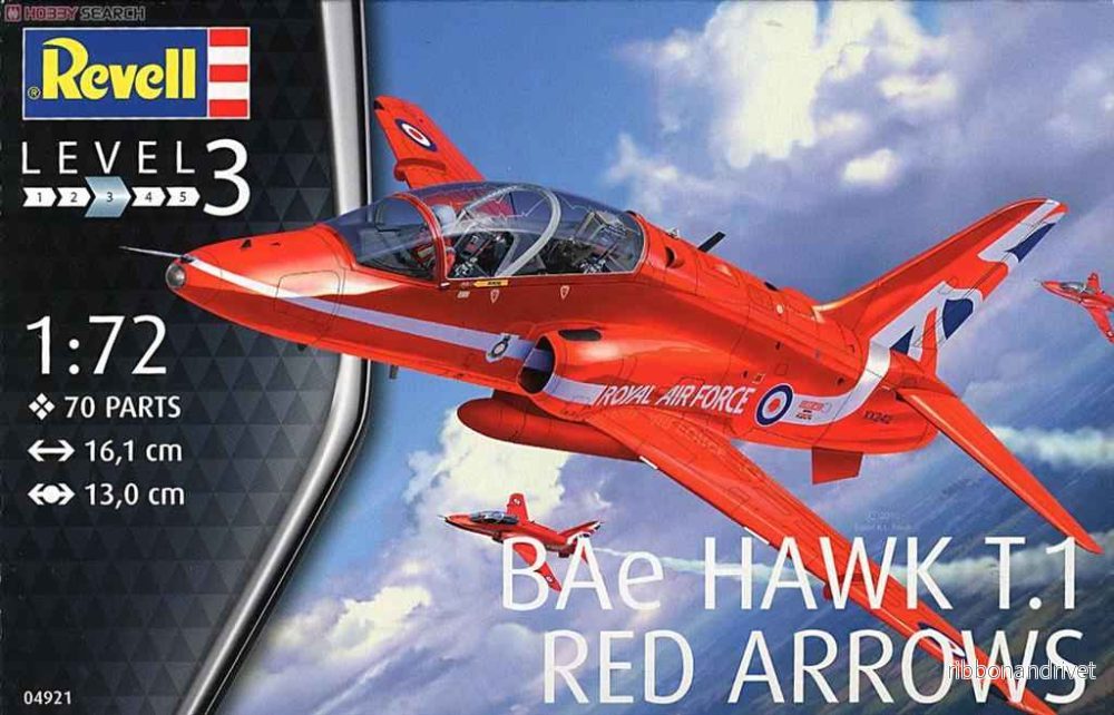 Revell BAe HAWK T.1 RED ARROWS – 1:72 Modell