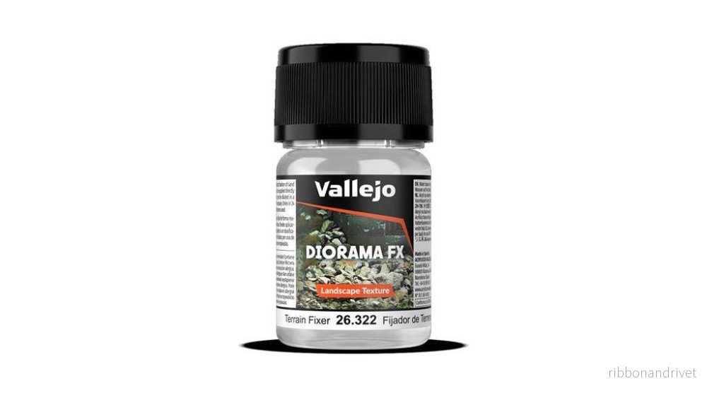 Vallejo Diorama FX Landskap Texturer Terrain Fixer 35 ml