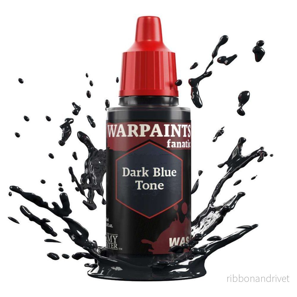 Army Painter Warpaints Fanatic Wash – Mörkblå Ton