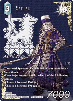 Final Fantasy TCG Apr 185 (Serjes) - Bild 2