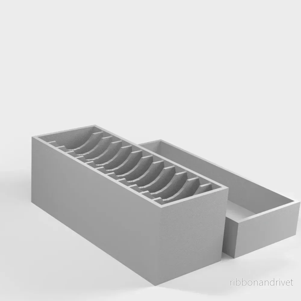 Förvaringslåda för CR2032 knappcellsbatterier - Bild 3