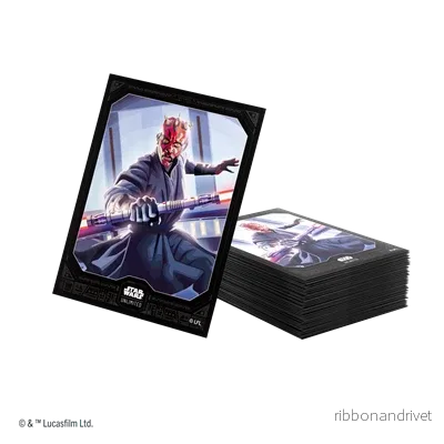Gamegenic - Star Wars: Unlimited Premium Art Sleeves - Darth Maul - Bild 2
