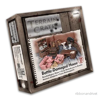 Terrain Crate – Battle-Damaged House Terrain Crate – Battle-Damaged House