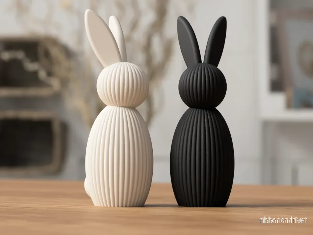 Minimalistisk Påskhare – 17 cm Minimalistisk Påskhare – 17 cm