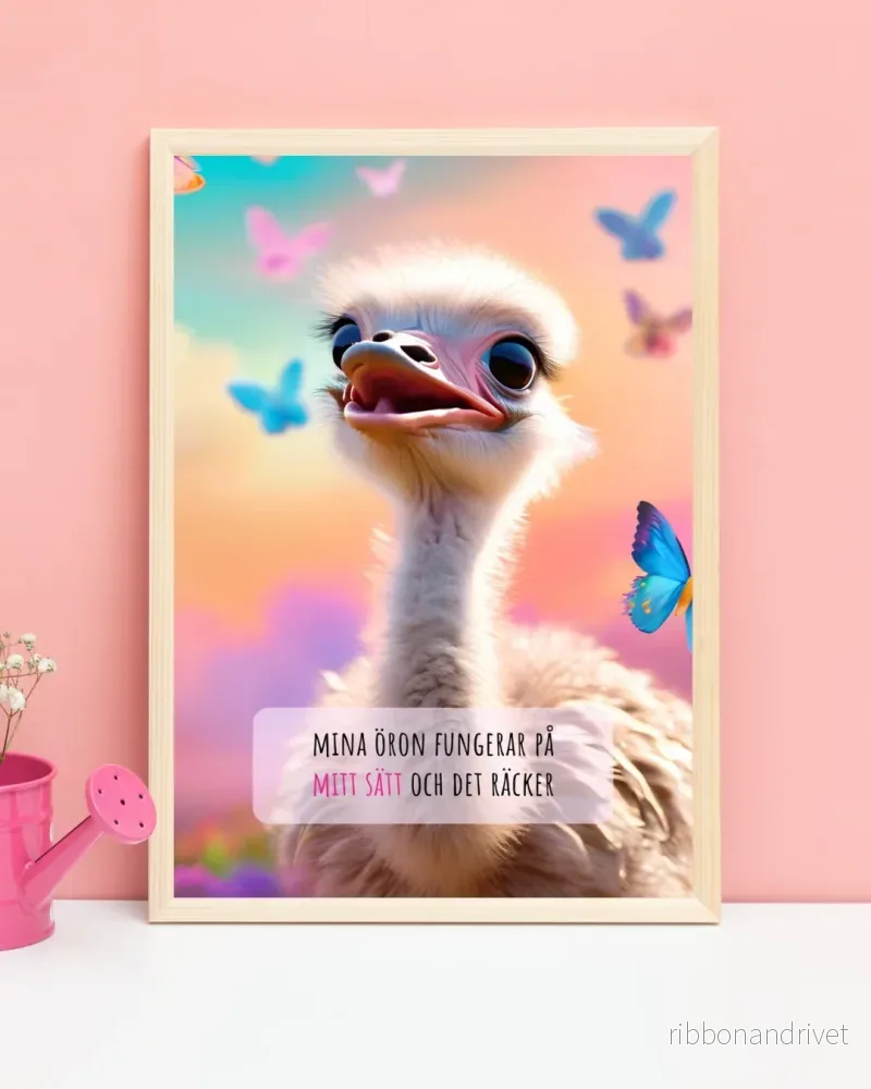 Poster - Struts - Mina öron fungerar på mitt sätt och det räcker - Bild 2