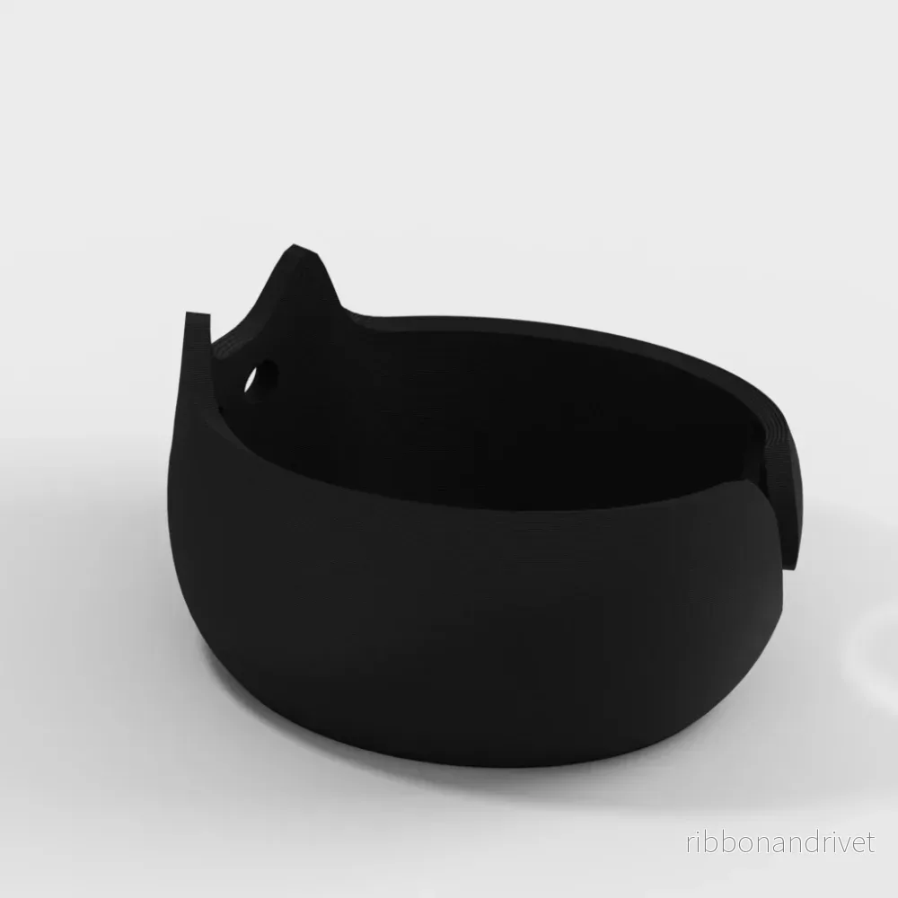 Garnskål med kattdesign för stickning och virkning - Bild 2