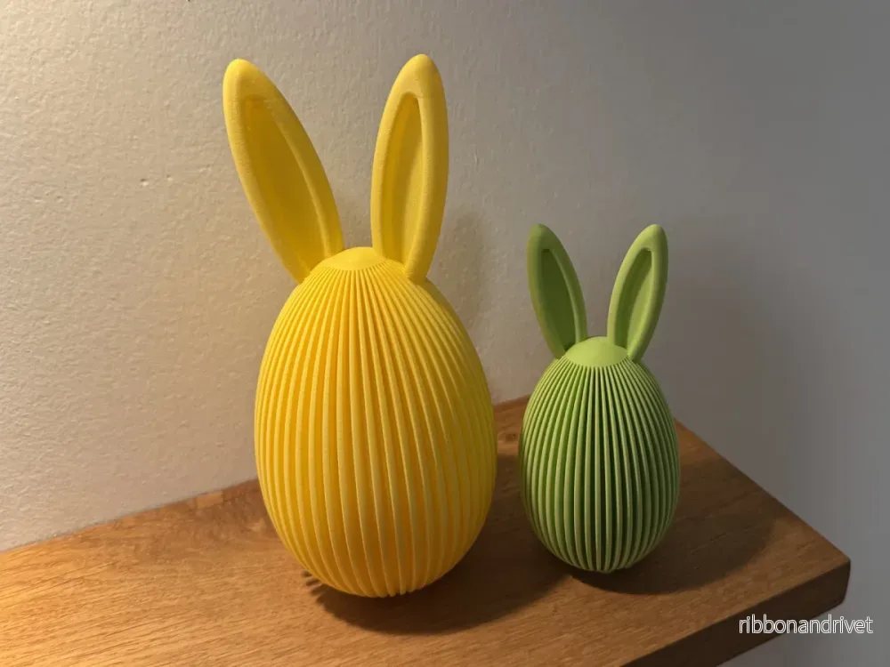 Påskägg Med Kaninöron Påskägg Med Kaninöron