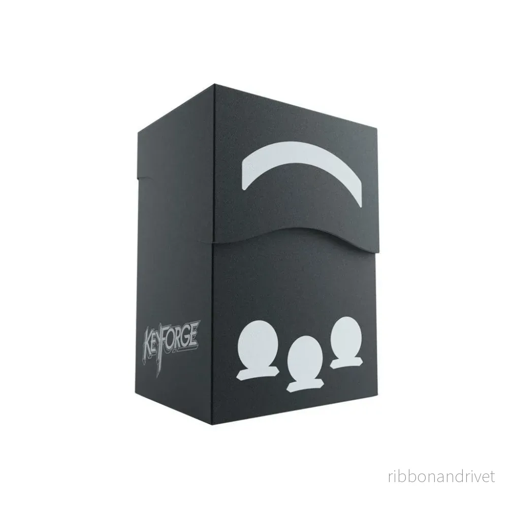 Gamegenic KeyForge Gemini Däcklåda – Svart Gamegenic KeyForge Gemini Däcklåda – Svart