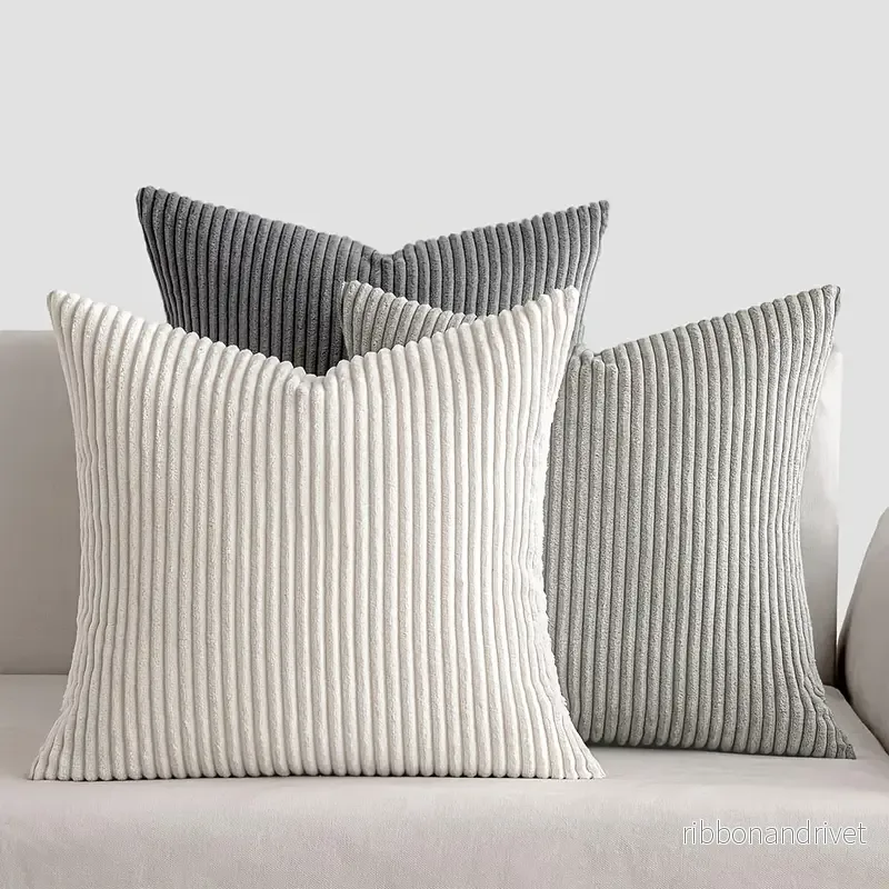 Kuddfodral i 3-pack - 45x45 cm - Bild 2