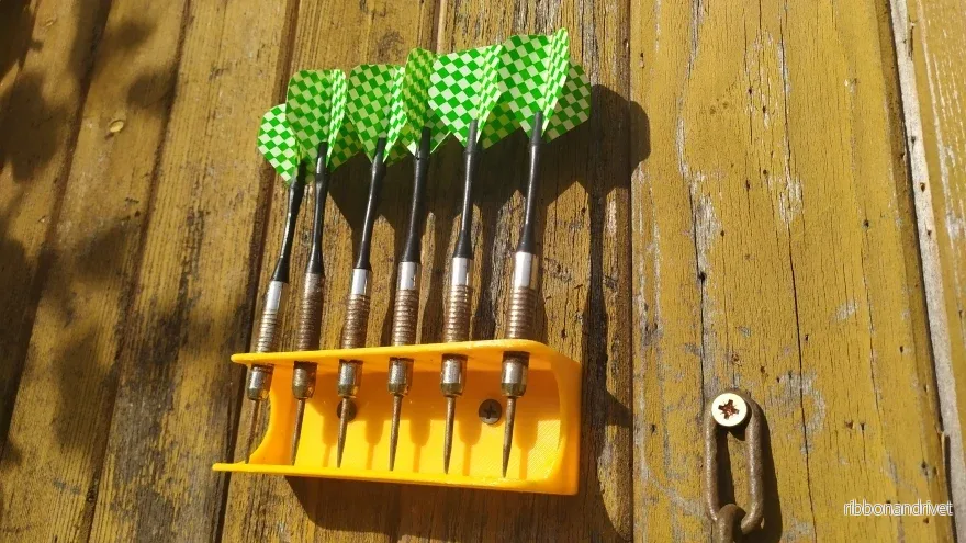 Vägghållare för dartpilar för 6 dartpilar Vägghållare för dartpilar för 6 dartpilar