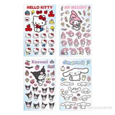 Hello Kitty & Vänner – Holografiskt Klistermärkesset 04 – Grundläggande Hello Kitty & Vänner – Holografiskt Klistermärkesset 04 – Grundläggande