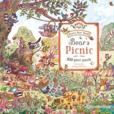 Pussel 100 bitar – Bear’s Picnic: A Magical Woodland Pussel 100 bitar – Bear’s Picnic: A Magical Woodland