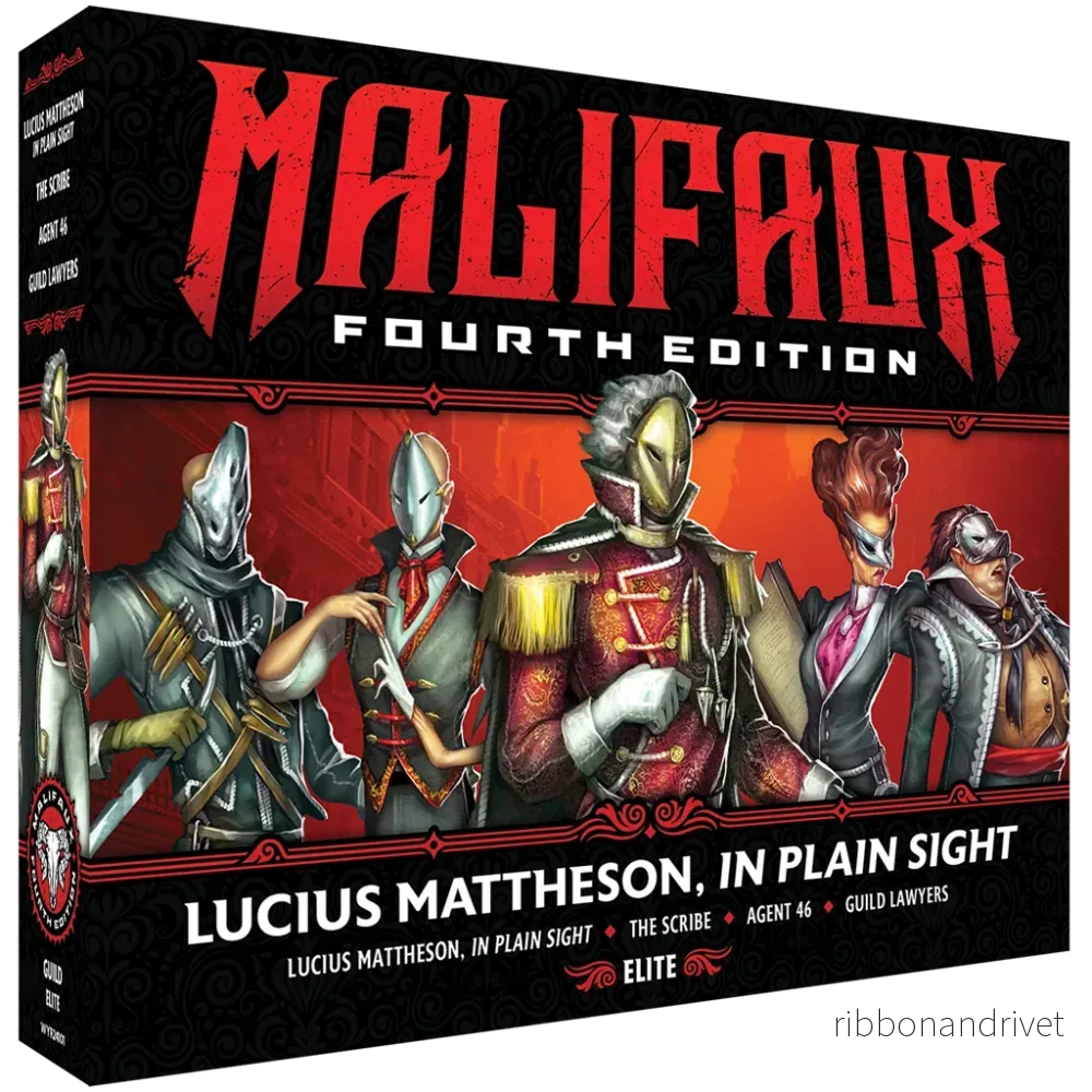 Malifaux 4th Edition – Lucius Mattheson, In Plain Sight Malifaux 4th Edition – Lucius Mattheson, In Plain Sight