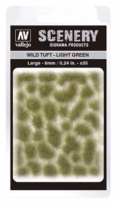 Vallejo - Scenery - Wild Tuft Light Green (6 mm) - Bild 2