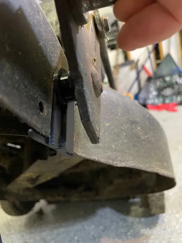 Poulan Pro Husqvarna framaxelhållare för gräsklippare - Bild 2