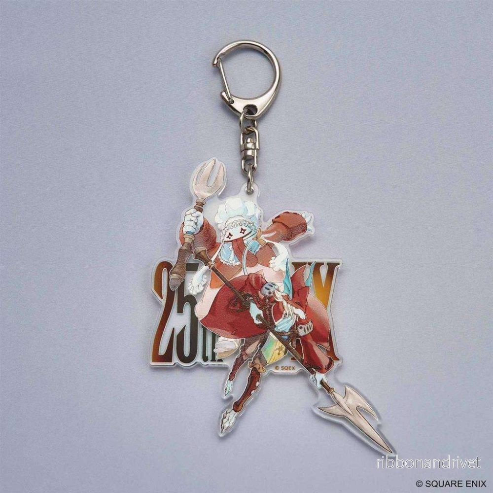 FINAL FANTASY IX 25-årsjubileum Akryl Nyckelring – Quina & Freija FINAL FANTASY IX 25-årsjubileum Akryl Nyckelring – Quina & Freija