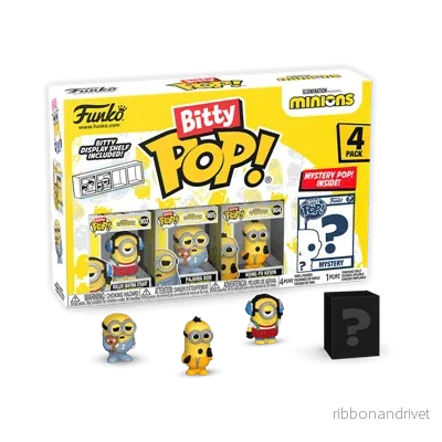 Funko Bitty POP Minions – Roller Skating Stuart 4PK