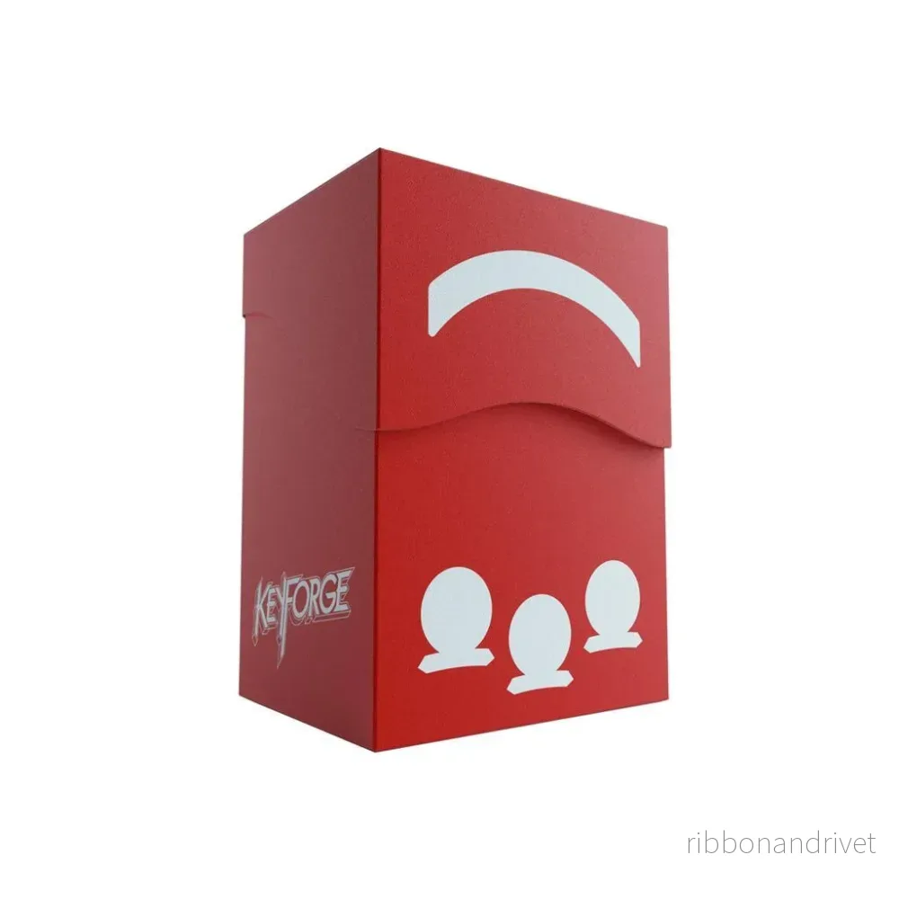 Gamegenic KeyForge Gemini Deck Box - Röd