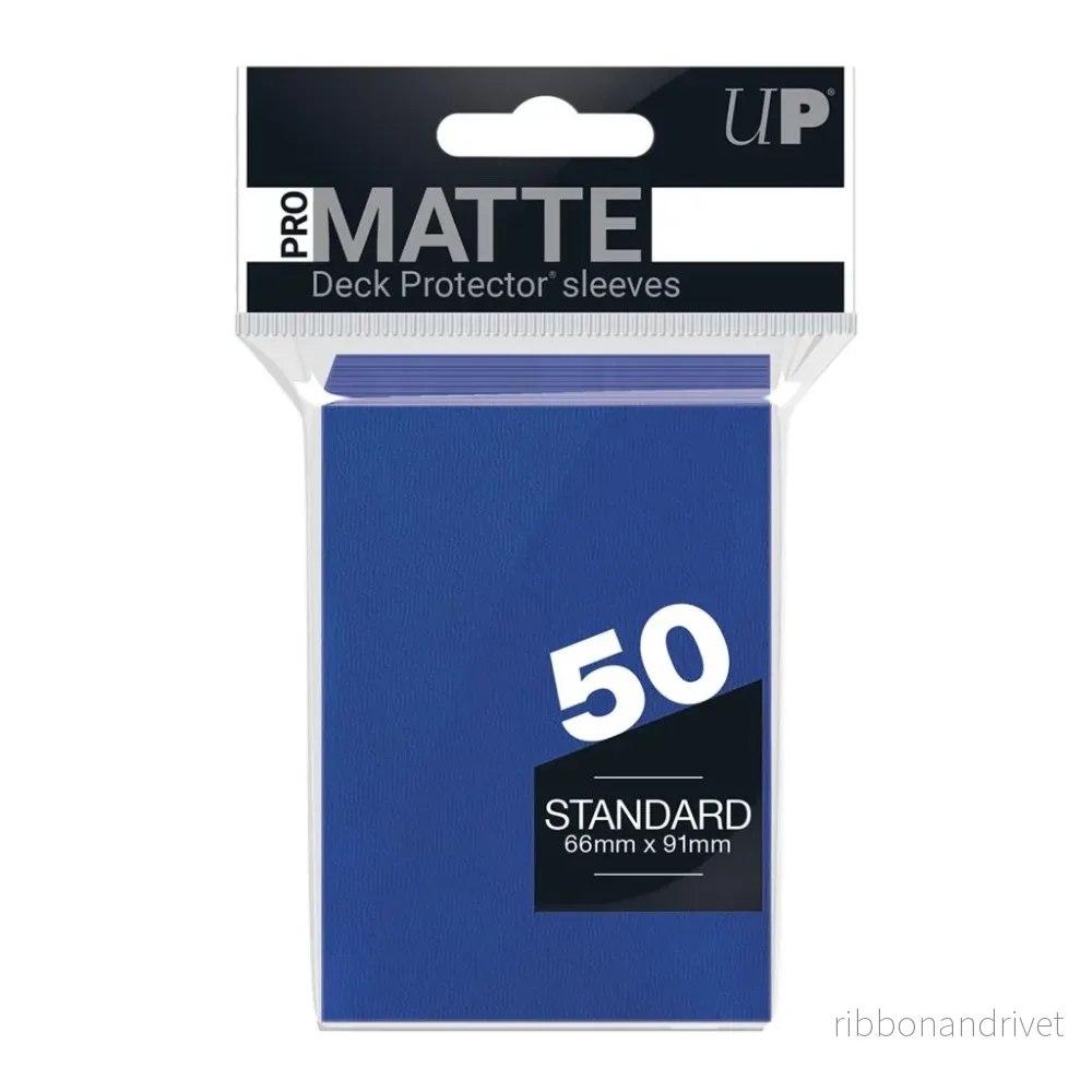 UP – Standard Sleeves – Pro-Matte – Non Glare – Blå (50 Sleeves) UP – Standard Sleeves – Pro-Matte – Non Glare – Blå (50 Sleeves)