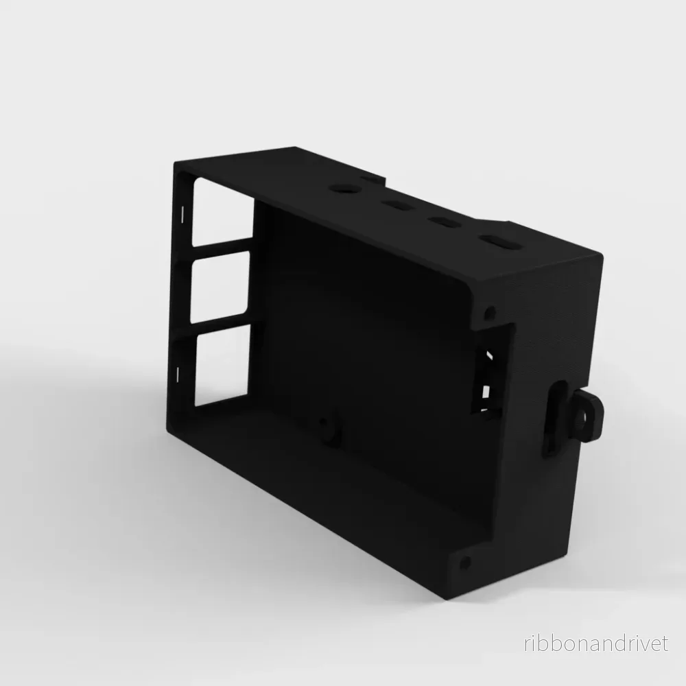 DIN-skenefäste för Raspberry Pi 4B - Bild 3
